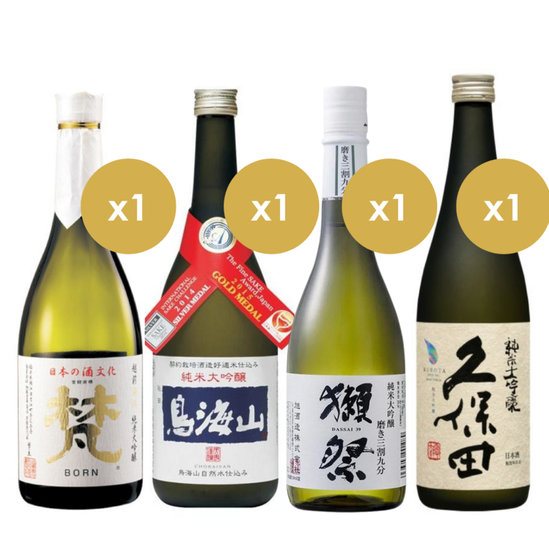 精選清酒品酒套裝－720毫升